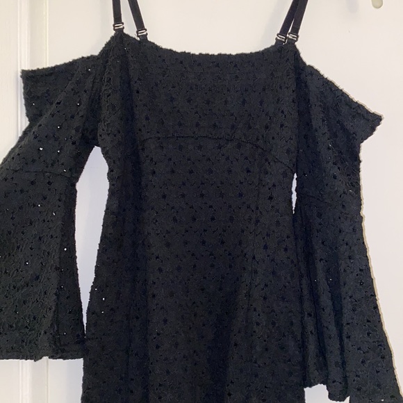 Free People Eyelet Mini Dress - Picture 2 of 7